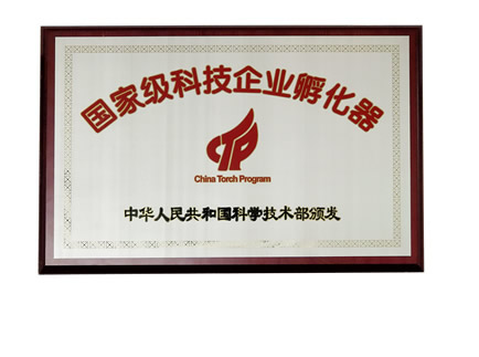 国家级科技企业孵化器